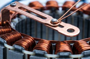 Copper stator hairpin for electric vehicle motor